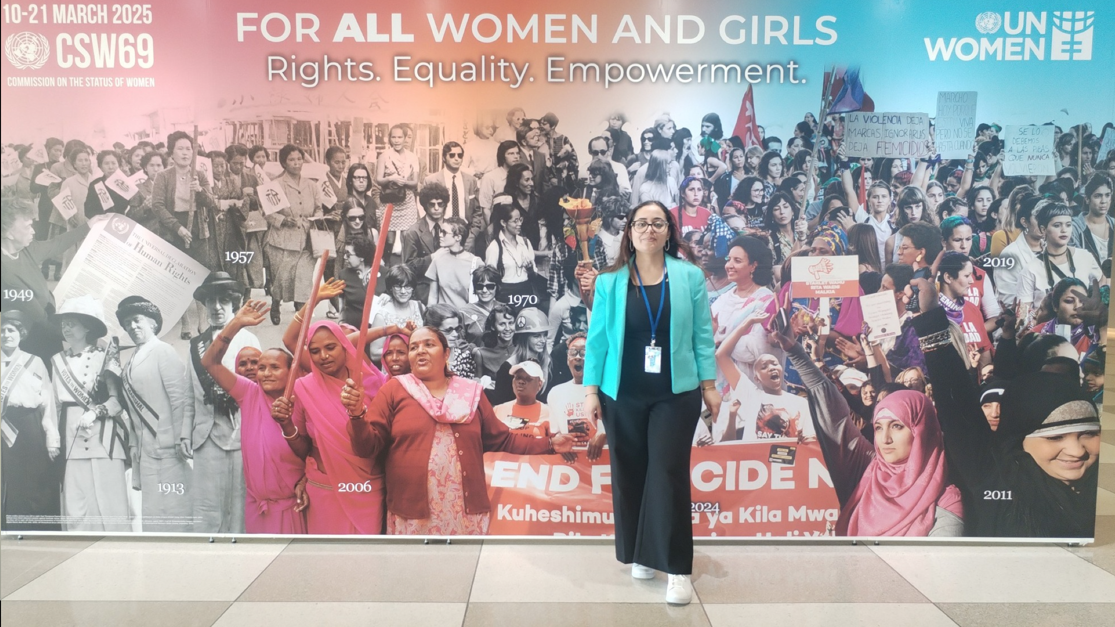 Participation aux CSW69 à New York : un engagement renouvelé pour l’égalité des genres